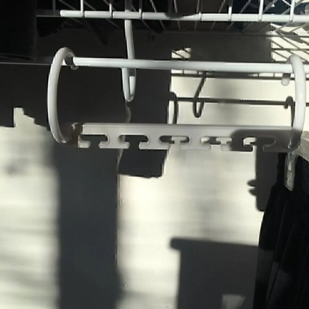 5 Wonder Hangers. Amazing space saving closet organizer
